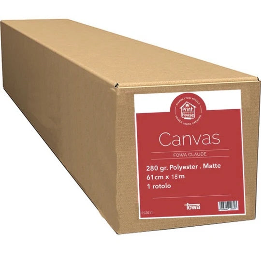 Fowa Claude Carta per plotter Inkjet 61cm x 18m 280gr. Polyester Matte FS2011 Fowa Claude Carta per plotter Inkjet 61cm x 18m 280gr. Polyester Matte FS2011